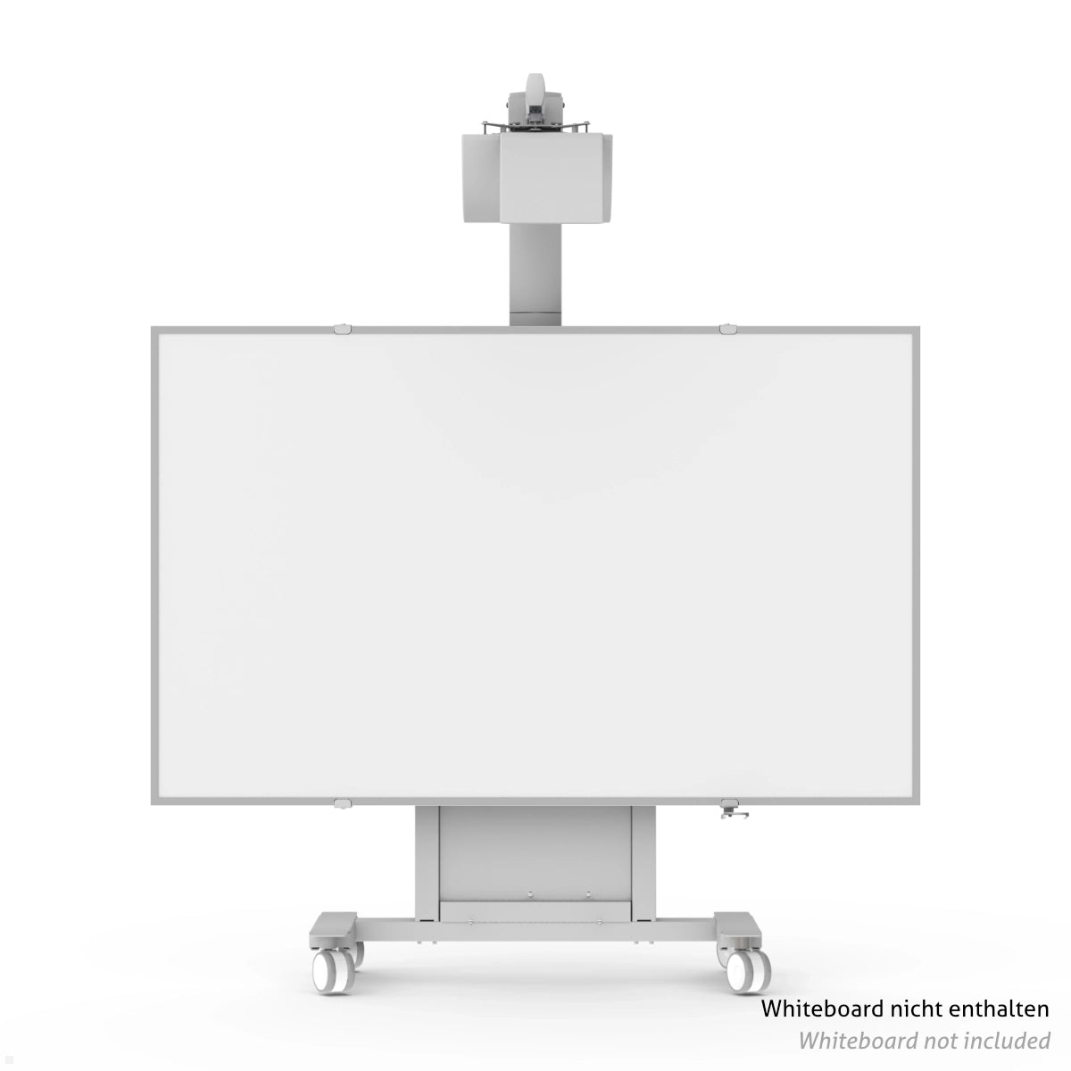 SMS hoehenverstellbare Whiteboardhalterung mit Whiteboard