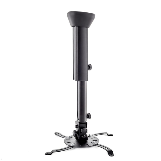 Edbak PMV 100 Höhenverstellbare Deckenhalterung in schwarz ausgefahren