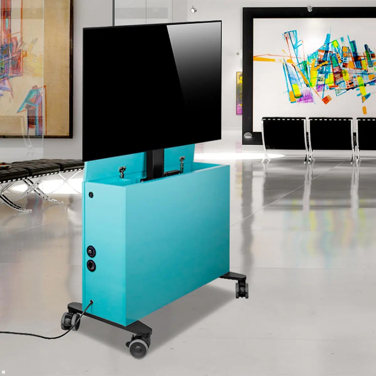 Sideboard für TV mit Rollen