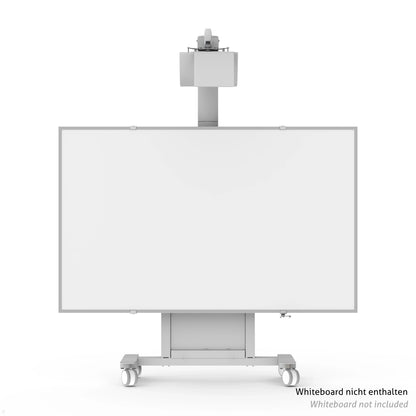 SMS hoehenverstellbare Whiteboardhalterung mit Whiteboard