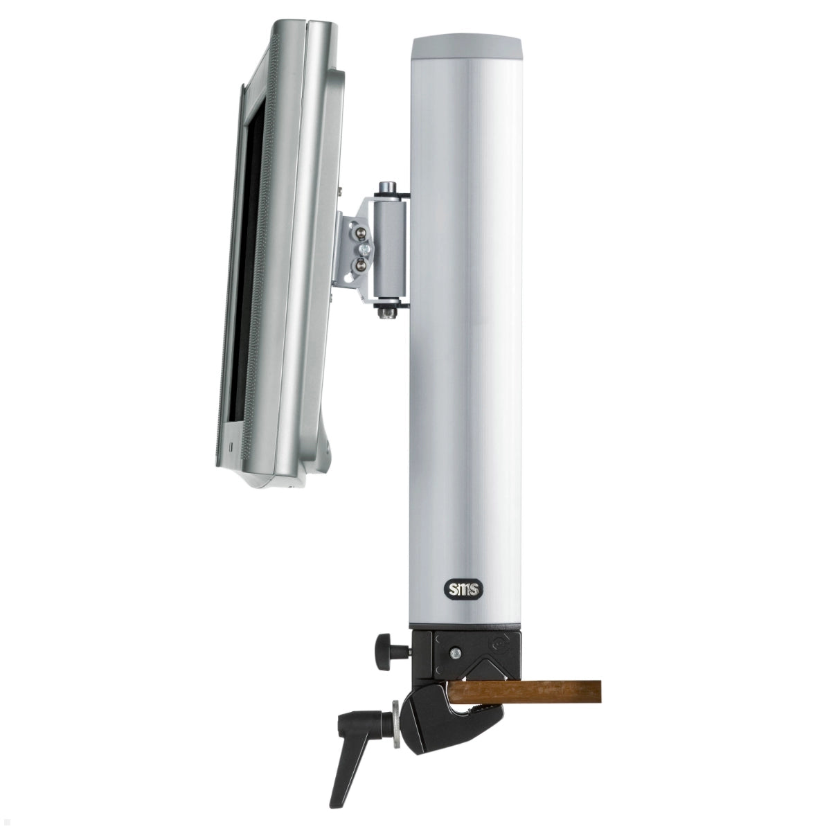 SMS FS040013 Traversen Halterung Klemme mit Monitor vorne seitlich