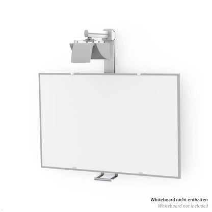SMS FST081010 MM elektrische Whiteboardhalterung mit Whiteboard und Beamer
