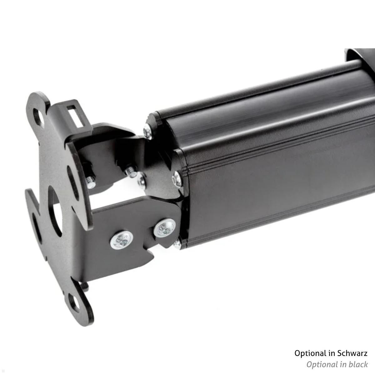 Edbak PMV100W Höhenverstellbarer Beamer Deckenhalter 475 - 650 mm, 30 kg, weiß neigbar Edbak PMV100W Höhenverstellbarer Beamer Deckenhalter 475 - 650 mm, 30 kg, weiß neigbar