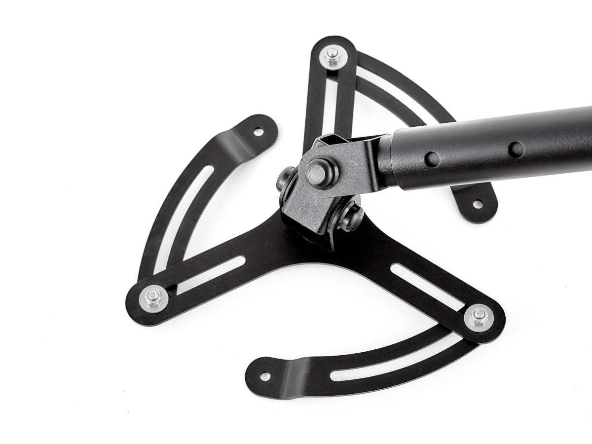 Edbak PM1 Beamer Deckenhalterung 448-656mm 15kg, schwarz schwenkbar Edbak PM1 Beamer Deckenhalterung 448-656mm 15kg, schwarz schwenkbar